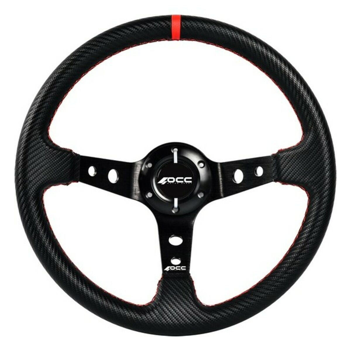 Racing Steering Wheel OCC Motorsport OCCVOL011 Black-0